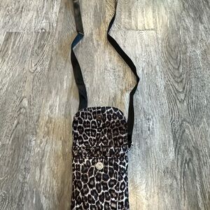 Leopard Print Crossbody Bag